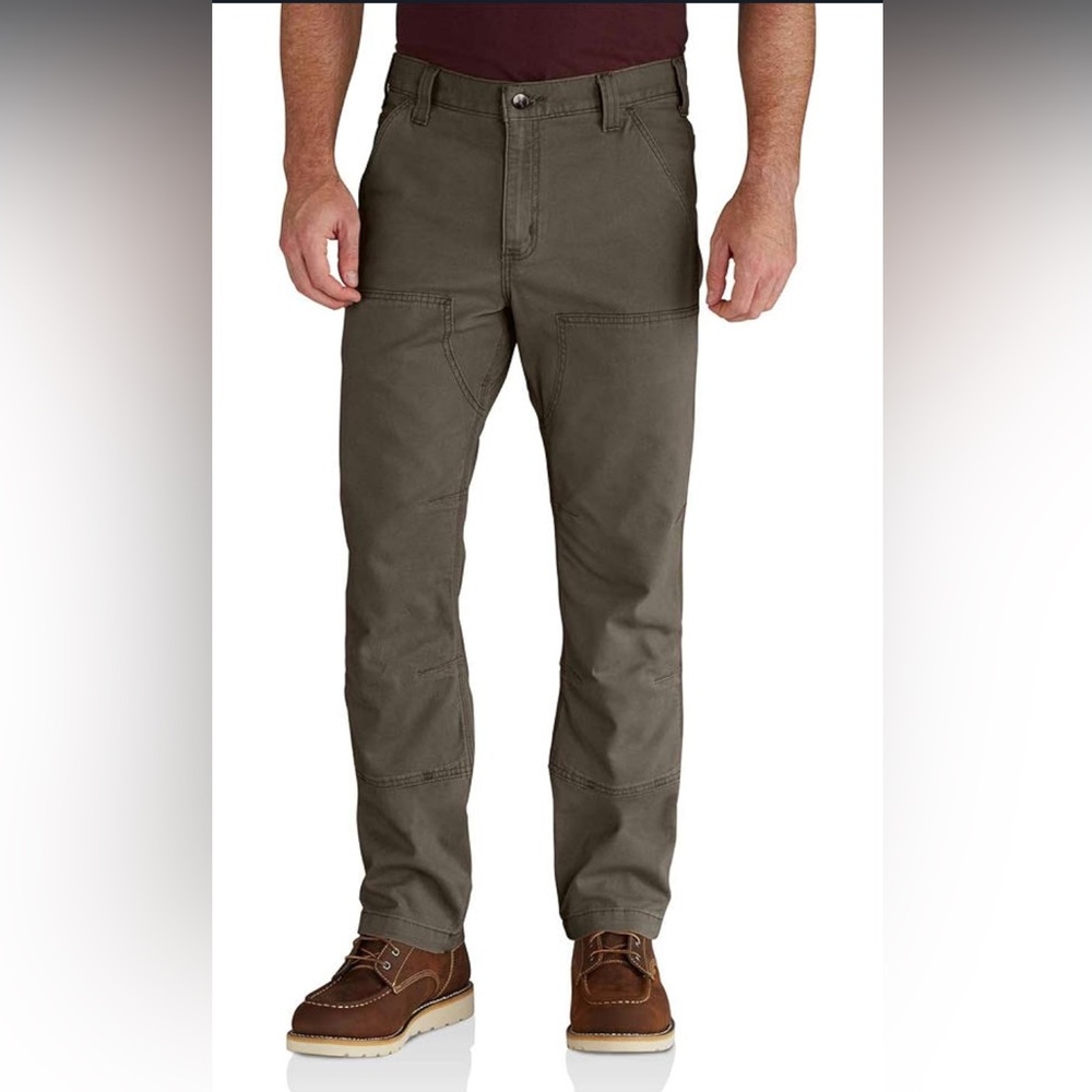 Carhartt Men's Rugged Flex Relaxed Fit Canvas Double-Front Utility Work Pant